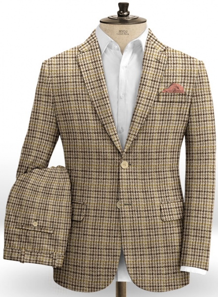 Harris Tweed Classic Beige Suit