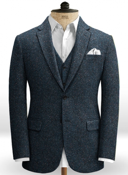 Robin Blue Flecks Donegal Tweed Jacket