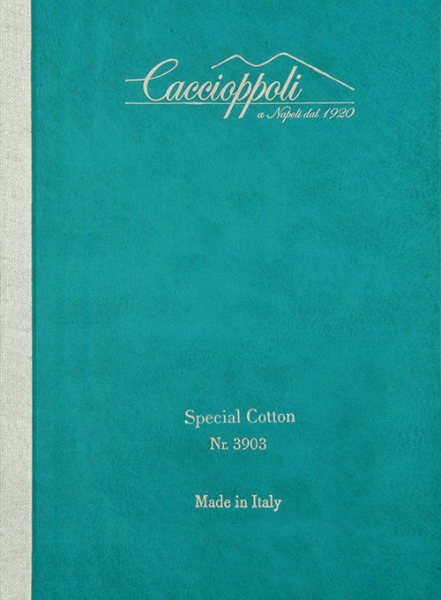 Caccioppoli Cotton Gabardine Mineral Blue Pants