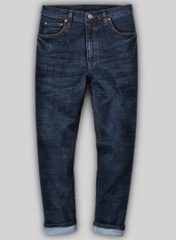 Marlin Blue Stretch Indigo Wash Whisker Jeans - Look # 494