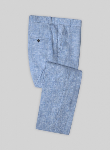 Desert Blue Linen Pants
