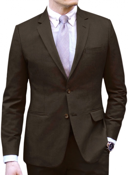 Venity Brown Pure Wool Suit