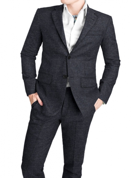 Burma Blue Light Weight Tweed Suit