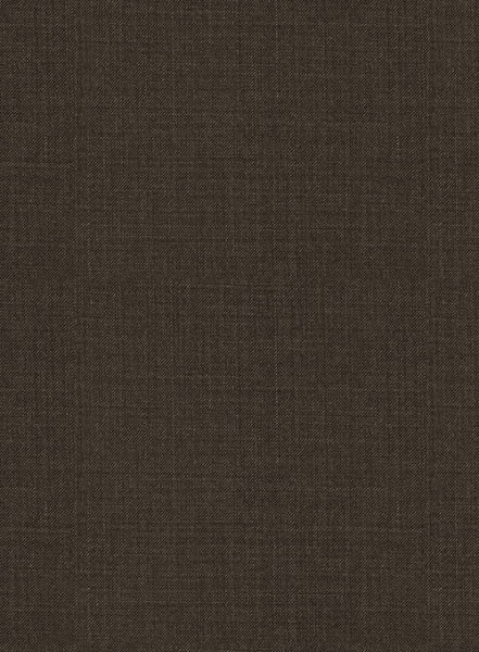 Napolean Sharkskin Dark Brown Wool Suit