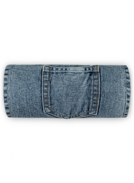 Rover Blue Stretch Jeans - Blast Wash