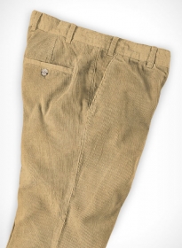 Beige Corduroy Trousers