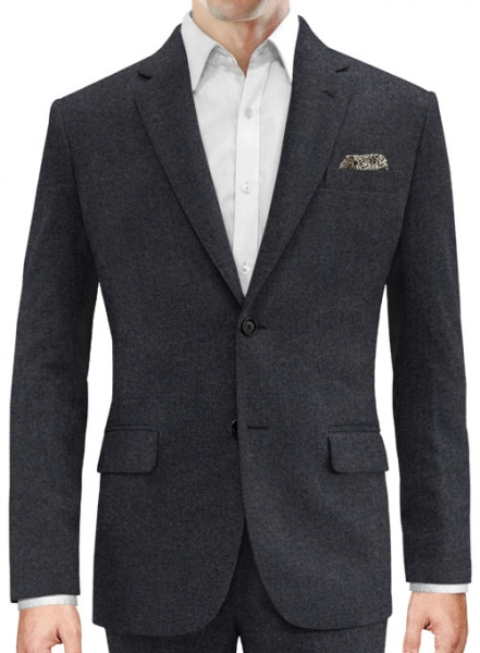 Charcoal Denim Tweed Suit
