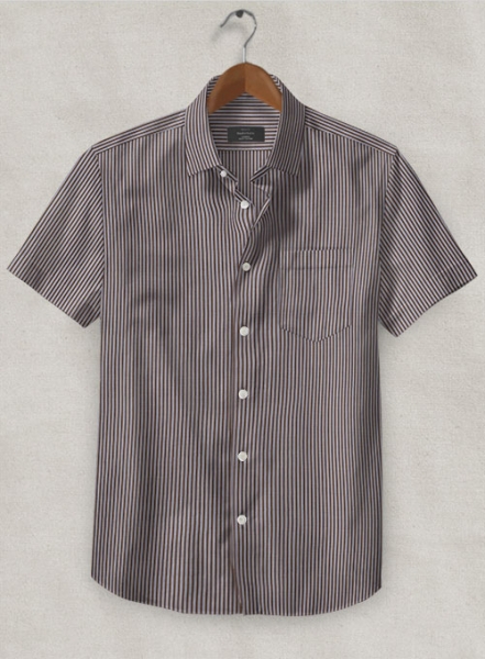 Italian Cotton Pracca Shirt - Half Sleeves