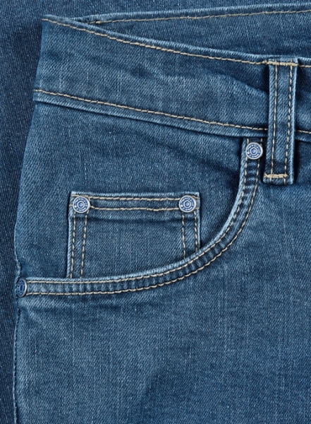 Victor Blue Stone Wash Stretch Jeans