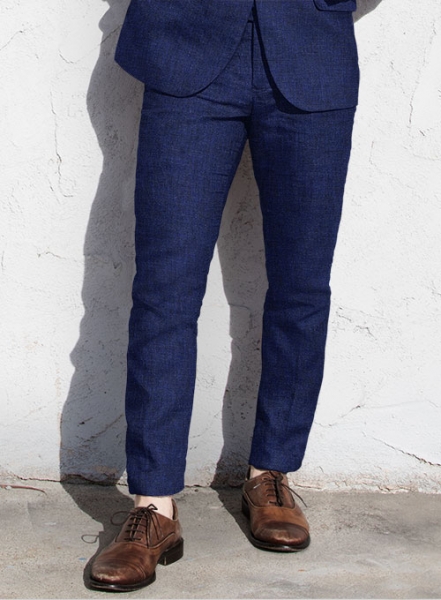 Solbiati Indigo Linen Pants