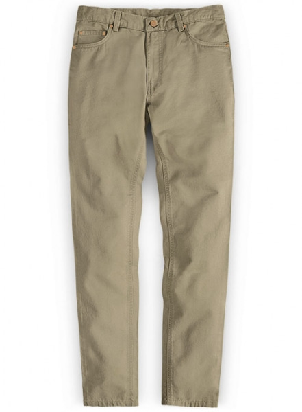 Camel Stretch Chino Jeans