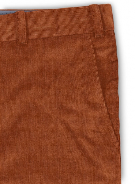 Rust 21 Wales Stretch Corduroy Trousers