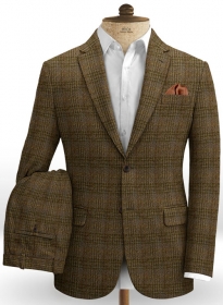 Harris Tweed Tartan Brown Suit