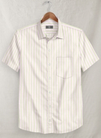 Italian Cotton Asarri Shirt - Half Sleeves