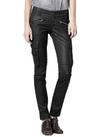 Leather Biker Jeans - Style #509