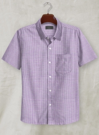 Italian Cotton Felari Shirt - Half Sleeves