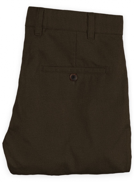 Heavy Dark Brown Chinos