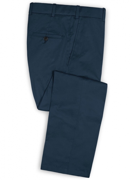 Royal Blue Stretch Chino Pants