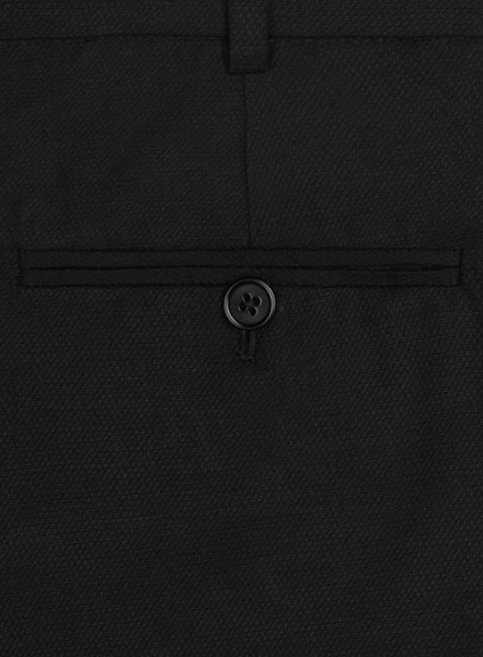 Napolean Imperial Black Wool Pants