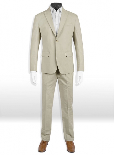 Tropical American Beige Linen Suit - Special Offer