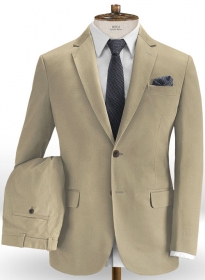 Camel Stretch Chino Suit