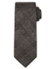 Tweed Tie - Saga Charcoal Feather