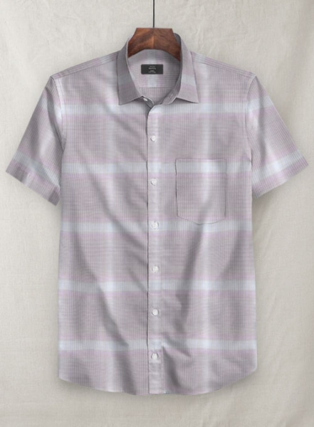 Italian Cotton Arejo Shirt - Half Sleeves