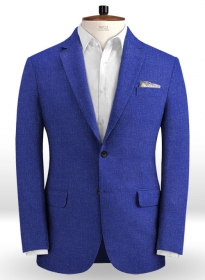 Solbiati Cobalt Blue Linen Jacket