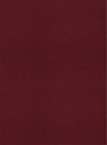 Scabal Maroon Wool Suit