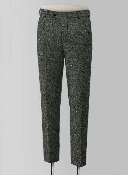 Solid Donegal Wool Sack Trouser | Thom Browne