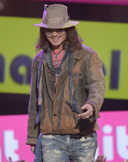 Johnny Depp Leather Jacket - M Slim
