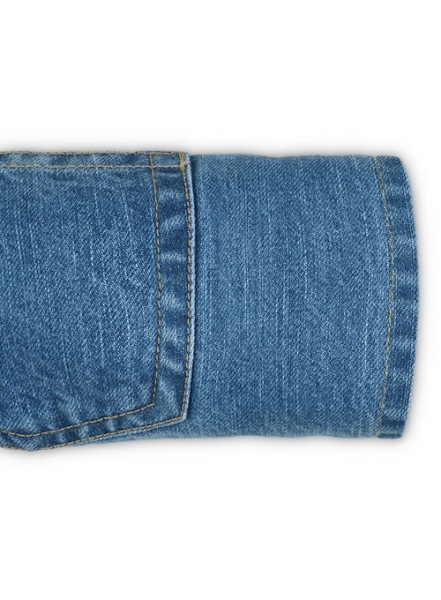 Gannicus Blue Light Wash Jeans