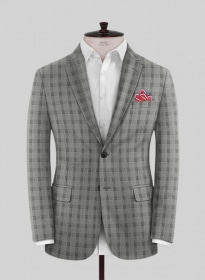 Napolean Tram Gray Wool Jacket