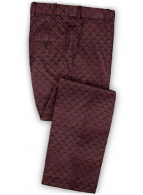 Ziata Wine Wool Pants