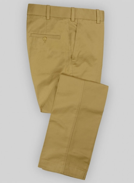 Military Khaki Formal Chinos