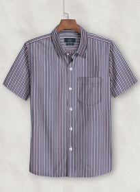 S.I.C. Tess. Italian Cotton Opiano Shirt - Half Sleeves