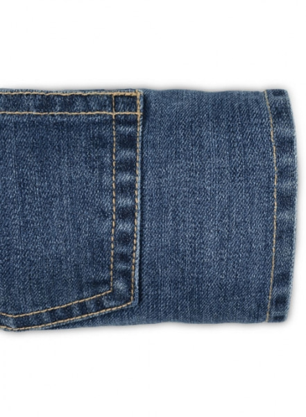 Titus Blue Stone Wash Stretch Jeans