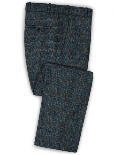 Harris Tweed Country Blue Pants