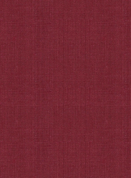 Moscow Maroon Pure Linen Suit