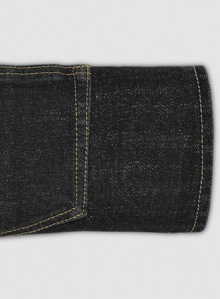 Hank Black Indigo Wash Stretch Jeans