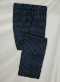 Reda Blue Cerez Tweed Pants