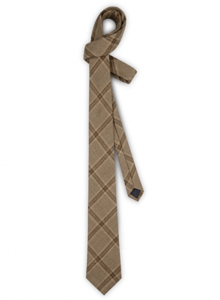 Tweed Tie - Autumn Beige