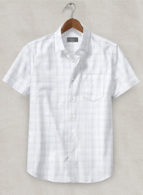 Italian Cotton Overia Shirt - Half Sleeves