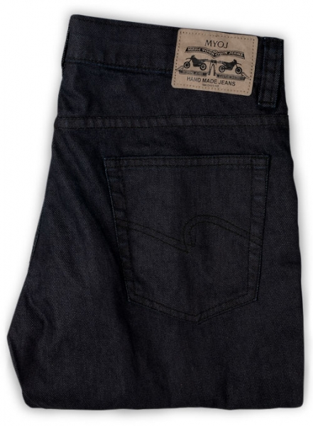 Melange Blue Hard Wash Jeans - Look #909