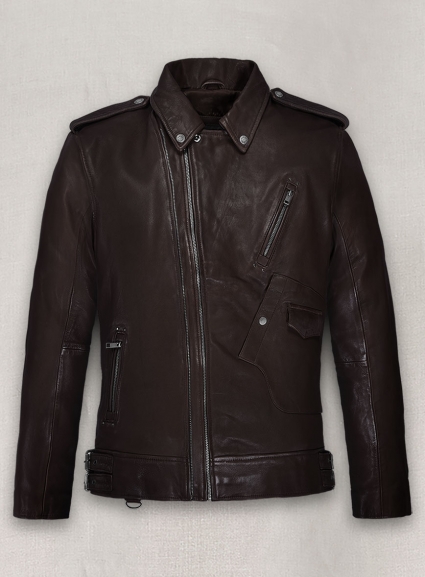 Falcon Brown Rider Leather Jacket