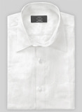 European White Linen Shirt - Full Sleeves
