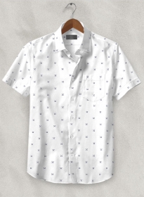 Cotton Stretch Arrow Shirt - Half Sleeves