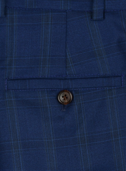 Napolean Blue Club Wool Suit