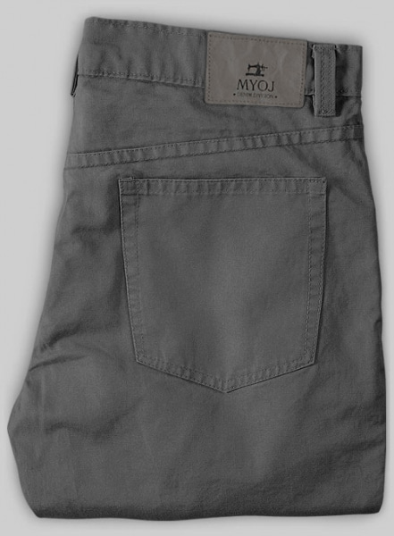 Stretch Summer Gray Chino Jeans