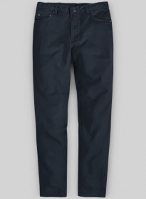 Dark Blue Stretch Chino Jeans